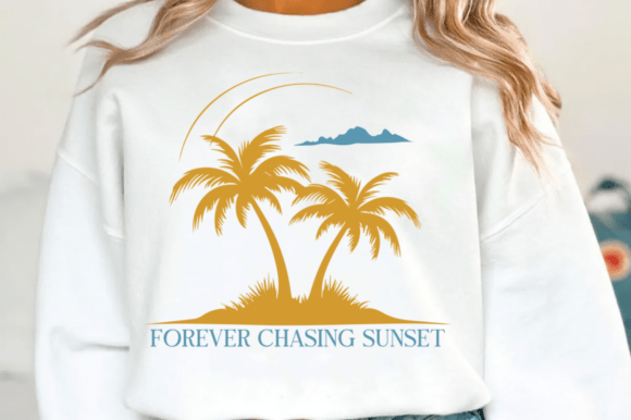 Minimalist Aesthetic Summer SVG Graphics