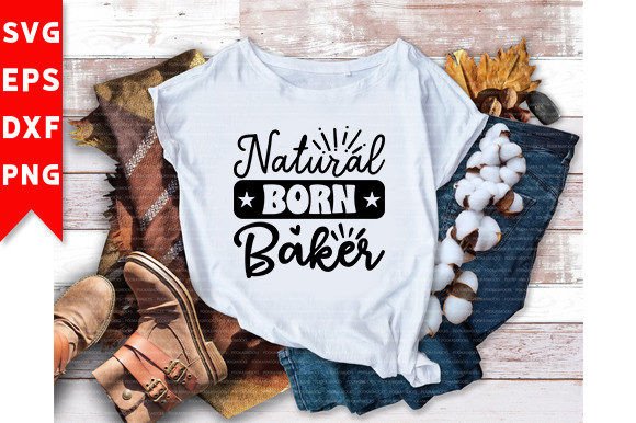 Natural Born Baker SVG Craft