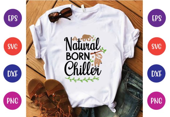 Natural Born Chiller Svg Graphics