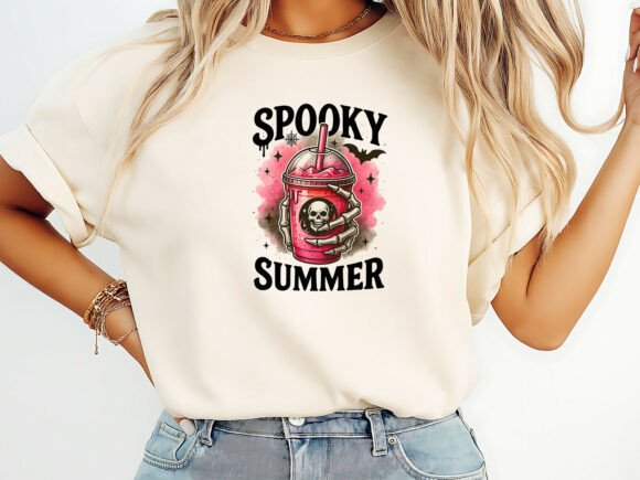 Spooky Summer T-Shirt Design Graphics