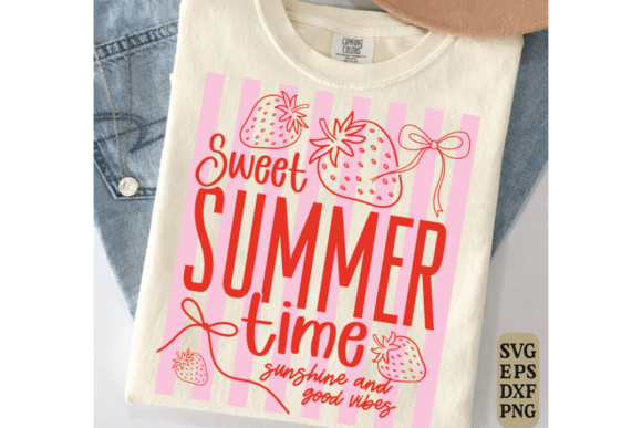 Sweet Summertime SVG: Graphics for T-Shirt Designs